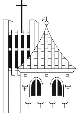 Logo fra Måbjerg-Ellebæk sognes menighedsråd
