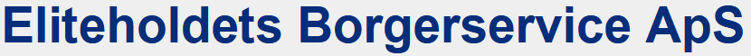 Logo fra Eliteholdets Borgerservice ApS