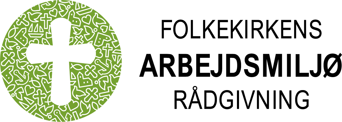 Logo fra Folkekirkens Arbejdsmiljørådgivning